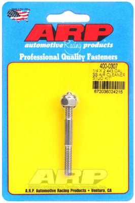 ARP 400-0307 Air Cleaner Stud Kit 1/4" x 2.443 SS Photo-0
