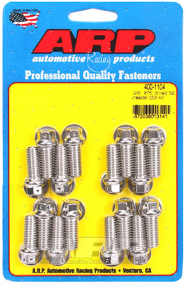 ARP 400-1104 Header Bolt & Stud Kit for Chevrolet Big Block. drilled. 0.875˝ UHL Photo-0
