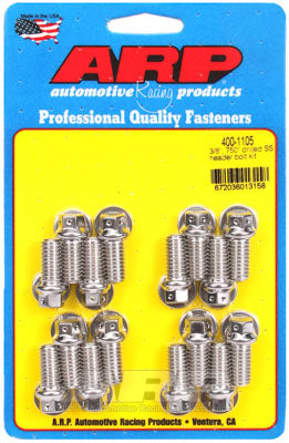 ARP 400-1105 Header Bolt & Stud Kit for Universal. drilled. 0.750˝ UHL. 16 pieces Photo-0
