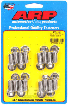 ARP 400-1108 Header Bolt & Stud Kit for Universal. 0.750˝ UHL. 16 pieces Photo-0