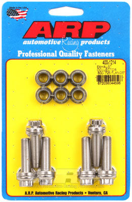 ARP 400-1214 Exhaust Collector Bolt Kit 0.600-0.725 flange Photo-0