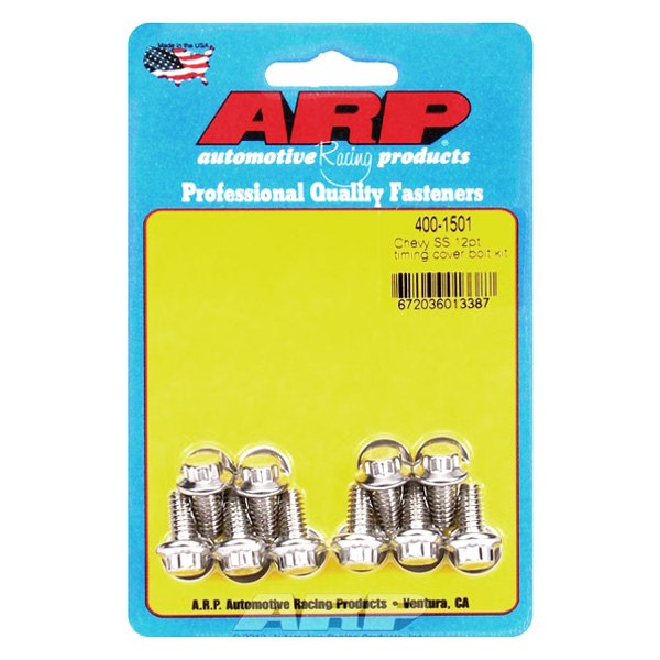 ARP 400-1501 Timing Cover Bolt Kit for Chevy SS 12pt Photo-0