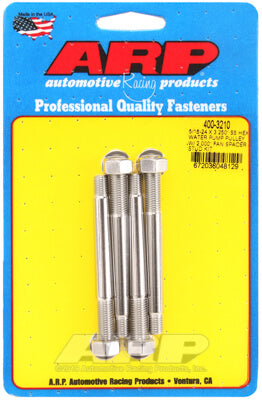 ARP 400-3210 5/16-24 X 3.250 SS hex water pump pulley w/ 2.000" fan spacer stud kit Photo-0