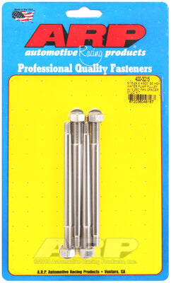 ARP 400-3215 Water Pump Pulley Stud Kit 5/16-24 X 4.500˝. ARP Stainless. polished. hex (fits 3.250˝ fan spacer) Photo-0