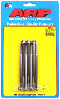 ARP 400-7524 Valve Cover Bolt Kit for Brodix Big Block Series. stamped steel. SS. hex Photo-0
