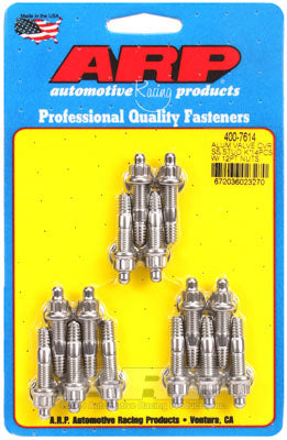 ARP 400-7614 Valve Cover Stud Kit for Cast aluminum. SS. 12pt Photo-0