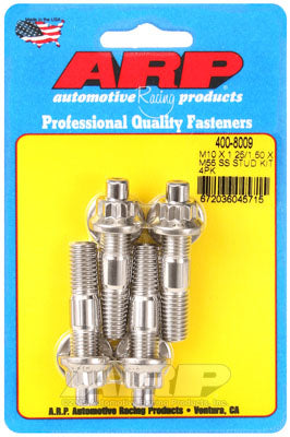 ARP 400-8009 Accessory Stud Kit M10 X 1.25/1.50 X 55mm. SS. 4 pieces Photo-0