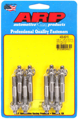 ARP 400-8015 Accessory Stud Kit M8 X 1.25 X 57mm. broached. 8 pieces Photo-0