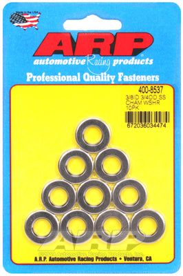 ARP 400-8537 Washer Kit 3/8" ID 3/4" OD SS washers Photo-0