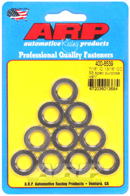 ARP 400-8539 Washer Kit 7/16" ID 13/16" OD SS washers Photo-0