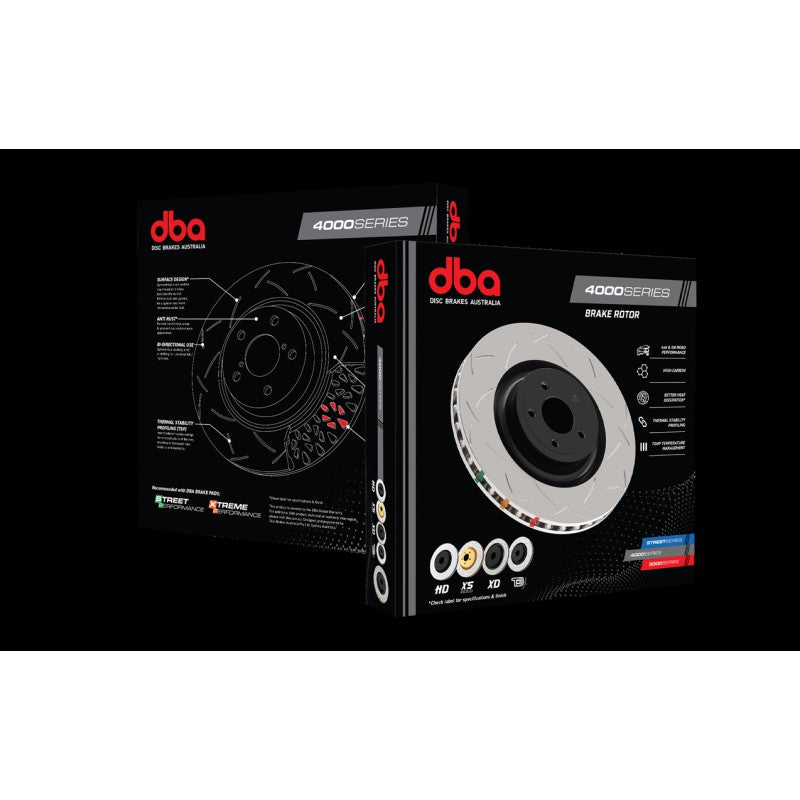 DBA DBA4653S Brake Disc 4000 Series-T3 (rear) Photo-1