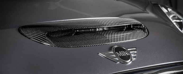 EVENTURI EVE-F56-LCI-PL-INT Plastic Intake with Carbon Scoop for MINI Cooper S/JCW Facelift Photo-4