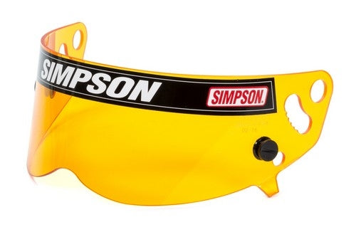 SIMPSON 1022-17 Visor for XBANDIT, DIAMONDBACK, RX SHIELD IRIDIUM, amber Photo-0