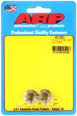 ARP 401-8331 Nut Kit M10 X 1.0 SS 12pt Photo-0
