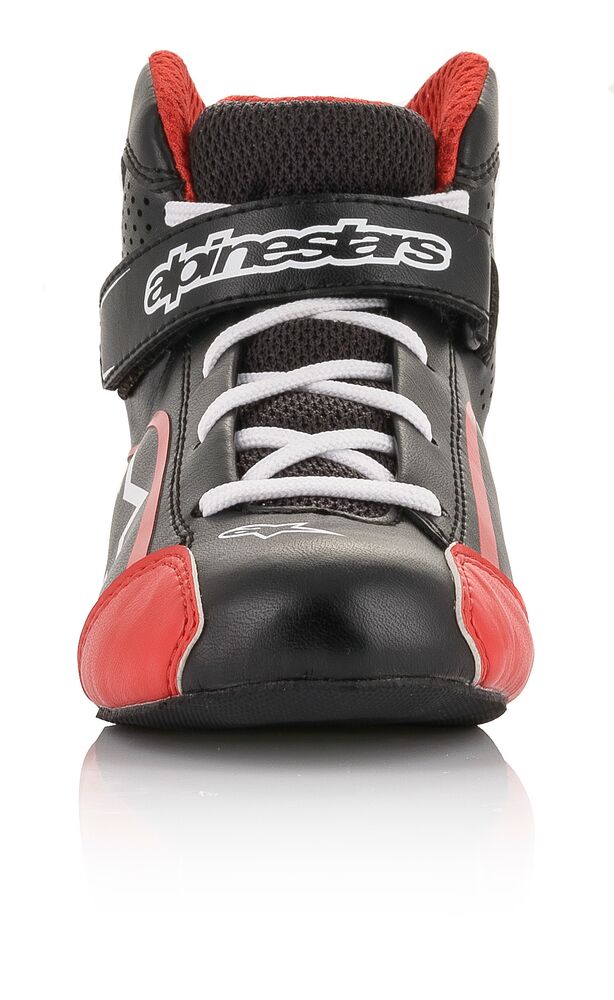 ALPINESTARS 2712518_123_12,5 Karting shoes, kids TECH 1-KS, black/white/red, Size 30 Photo-1