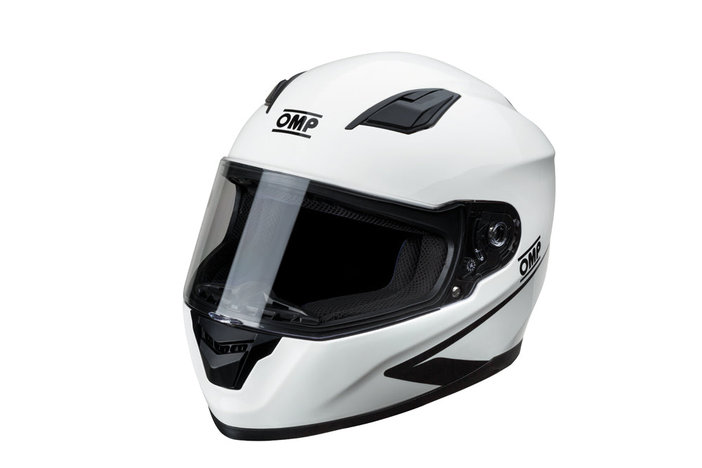 OMP SC0-0613-A01-020-XS (SC613020XS) Karting helmet Circuit EVO, ECE 22,05, white, size XS Photo-0