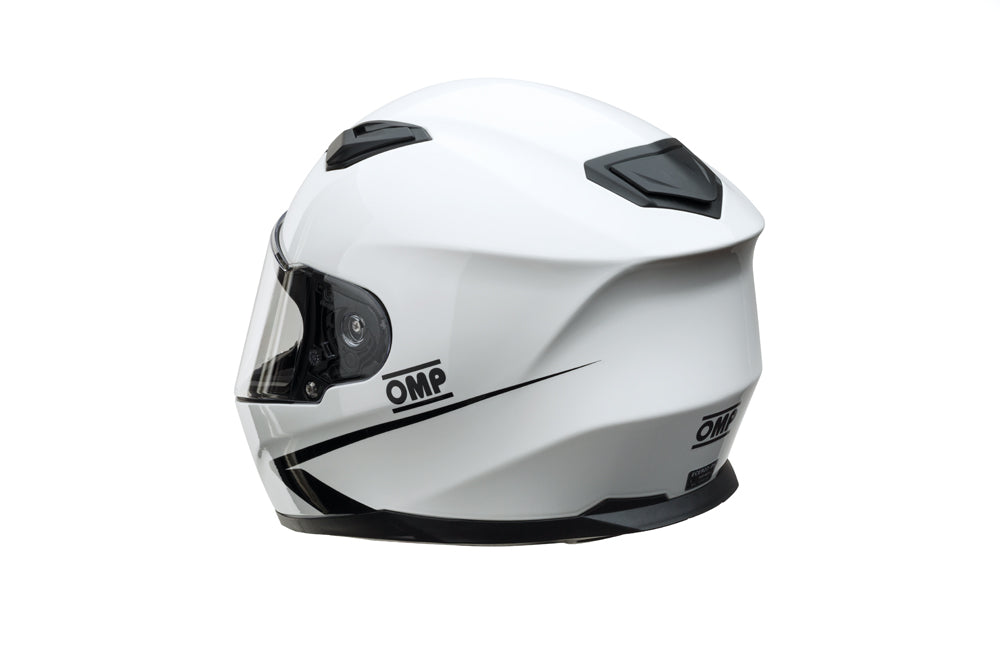 OMP SC0-0613-A01-020-XS (SC613020XS) Karting helmet Circuit EVO, ECE 22,05, white, size XS Photo-1
