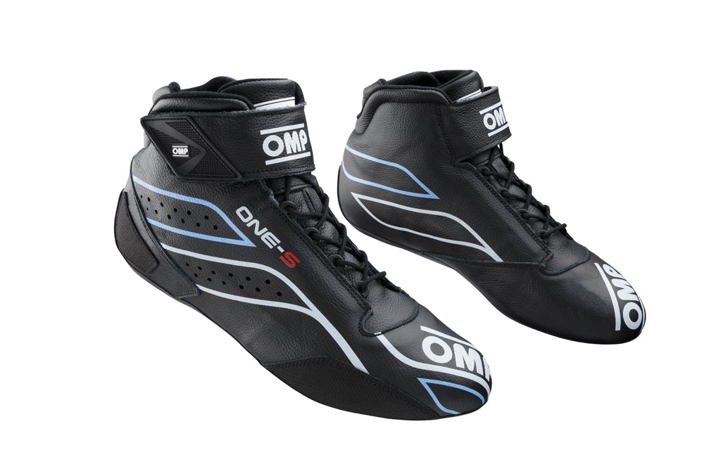 OMP IC0-0822-A01-071-45 (IC/82207145) ONE-S my2020 Racing shoes, FIA 8856-2018, black, size 45 Photo-0