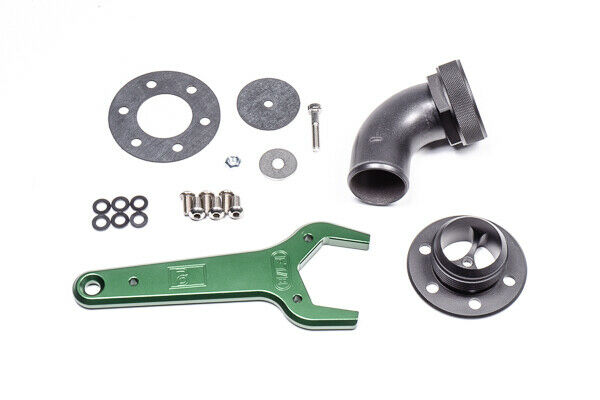 RADIUM 20-0547 Remote Mount Fill Neck, 24AN Elbow, 1.5in Barb Photo-0