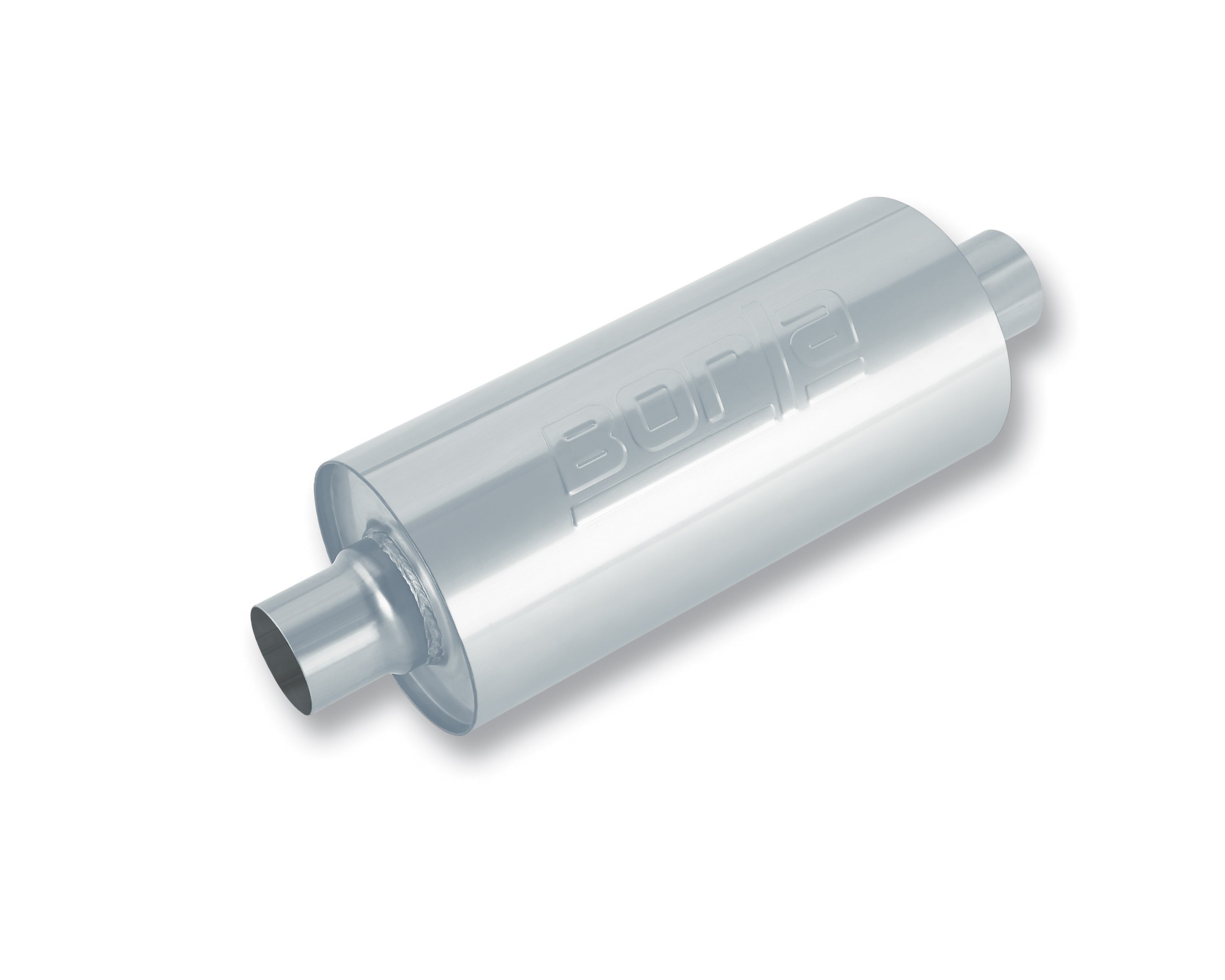 BORLA 40722 XR-1® Multi-Core 3.5" Center-Center 16"x6.25" Round - Racing Muffler Photo-0