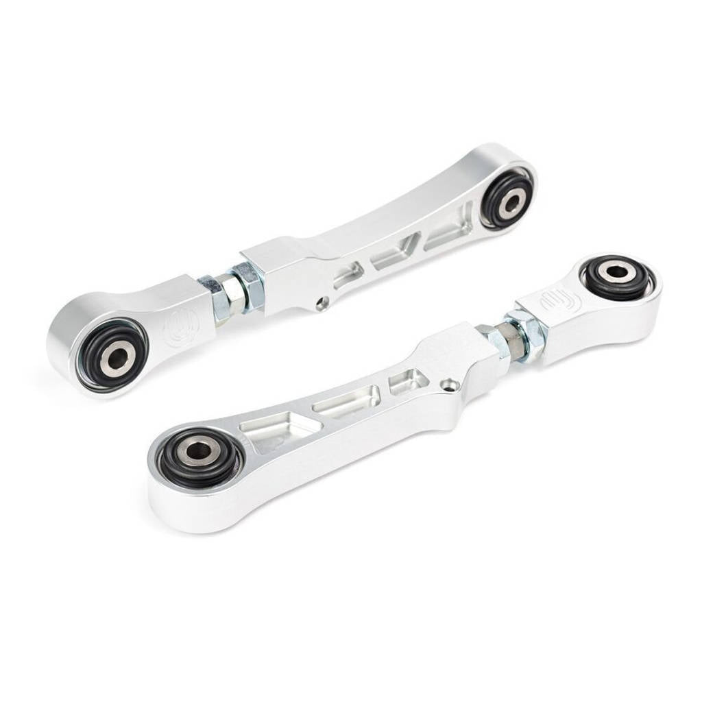 UNPLUGGED PERFORMANCE UP-MSMX-132-1.1 Billet Adjustable Rear Camber Arm Set - Street & Track Day for TESLA Model S / Model X Photo-0