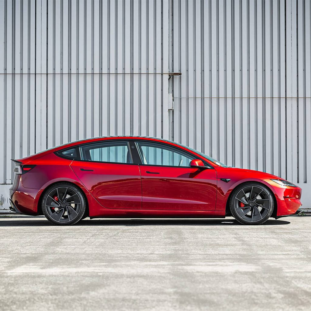 UNPLUGGED PERFORMANCE UP-M3-310-3.1 Dual Rate Lowering Spring Set, RWD, Long Range - Mild for TESLA Model 3 Photo-12