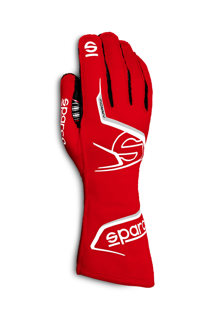 SPARCO 00131412RSNR ARROW Racing gloves, FIA 8856-2018, red/black, size 12 Photo-0