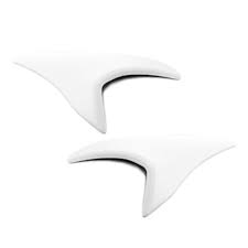 ARAI 1015080199 Helmet Rear Air Intake Kit GP-6/GP-6 RC/CK-6/SK-6, white, 2 pcs. Photo-0