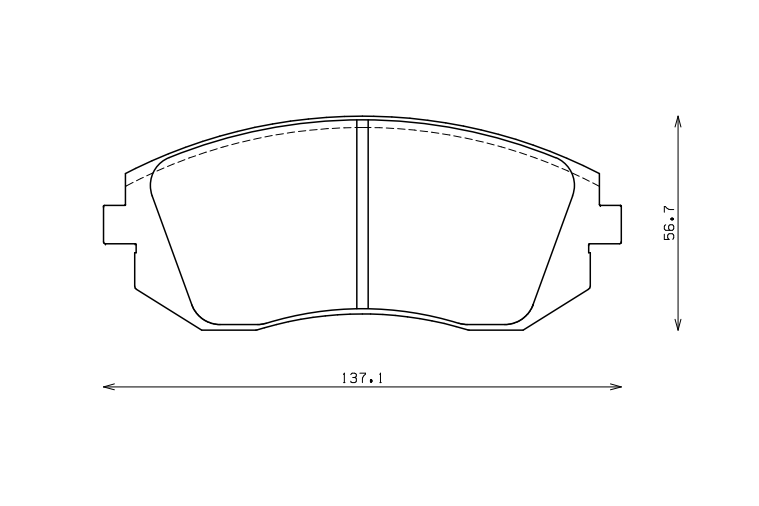 ENDLESS EP386SSY Front brake pads SUBARU BRZ / FORESTER / IMPREZA / WRX / TOYOTA GT86 Photo-0