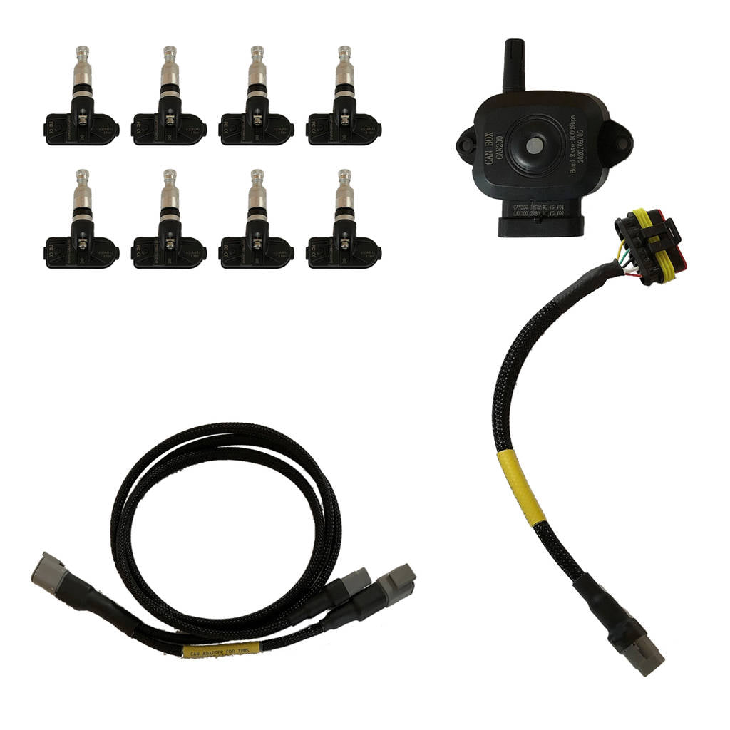 RN VISION P-TPMS-KIT-8-SENSOR-RACING Tire Pressure Monitoring System Kit for 8 wheels - Racing Photo-0