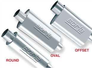 BORLA 40941 XR-1® Sportsman 2.5" Center-Center 12"x4.5"x7.88" - Racing Muffler Photo-1