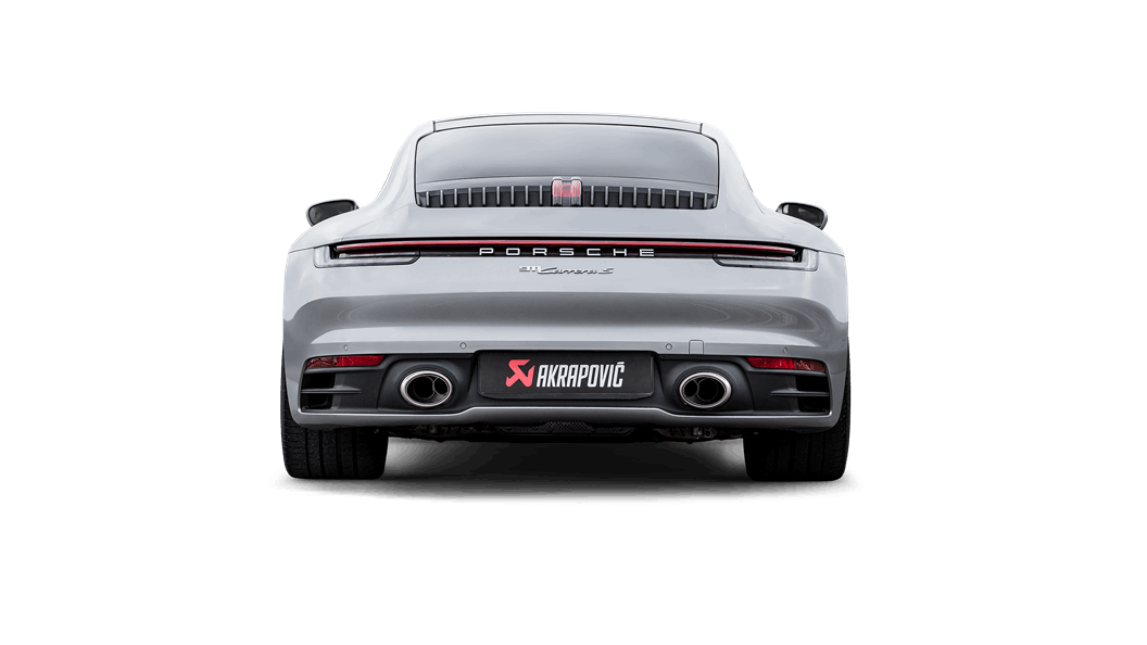 AKRAPOVIC S-PO/TI/14 Slip-On Race Line (Titanium) for PORSCHE 911 Carrera /S/4/4S/GTS/Cabriolet (992) 2019-2024 Photo-3