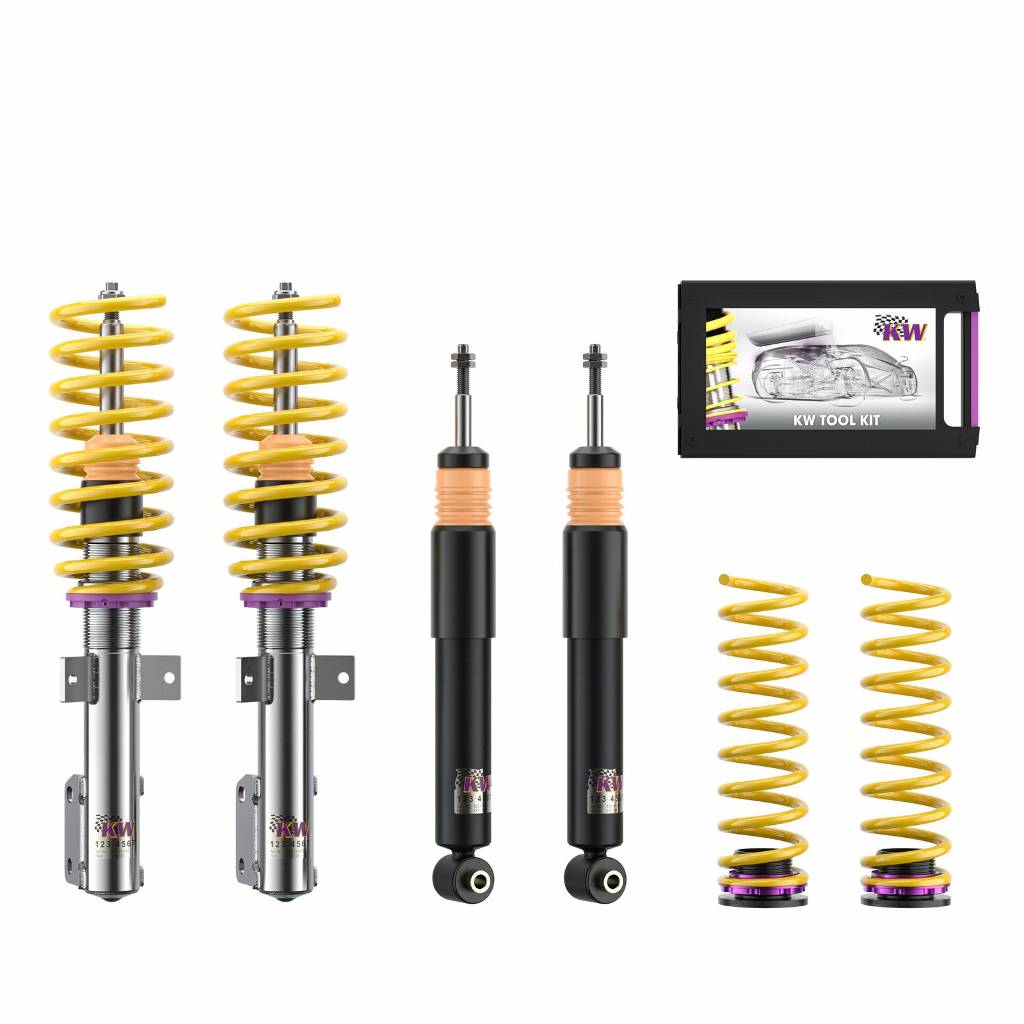 KW 10270021 Coilover Kit INOX V1 PEUGEOT 308; (L) Photo-15
