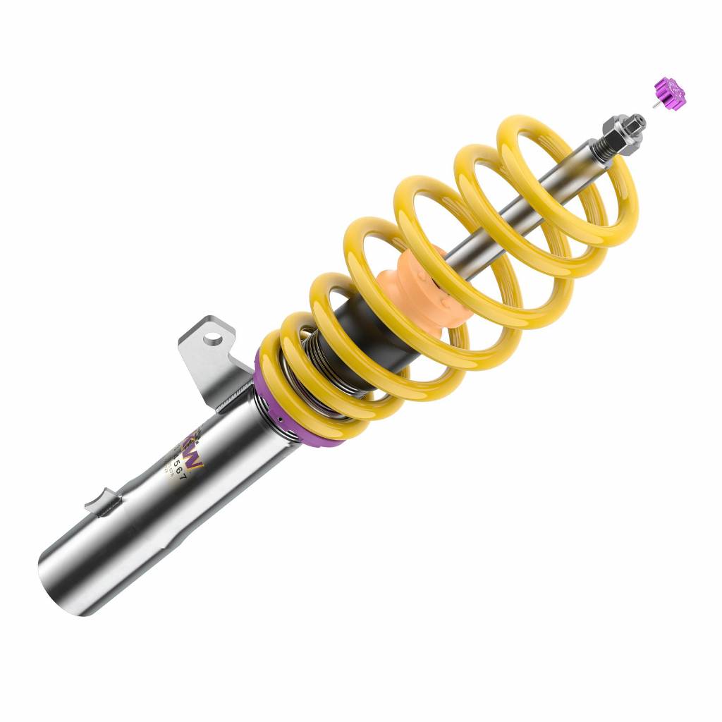 KW 352800CT Coilover Kit INOX V3 AUDI A3; (GY) Photo-2