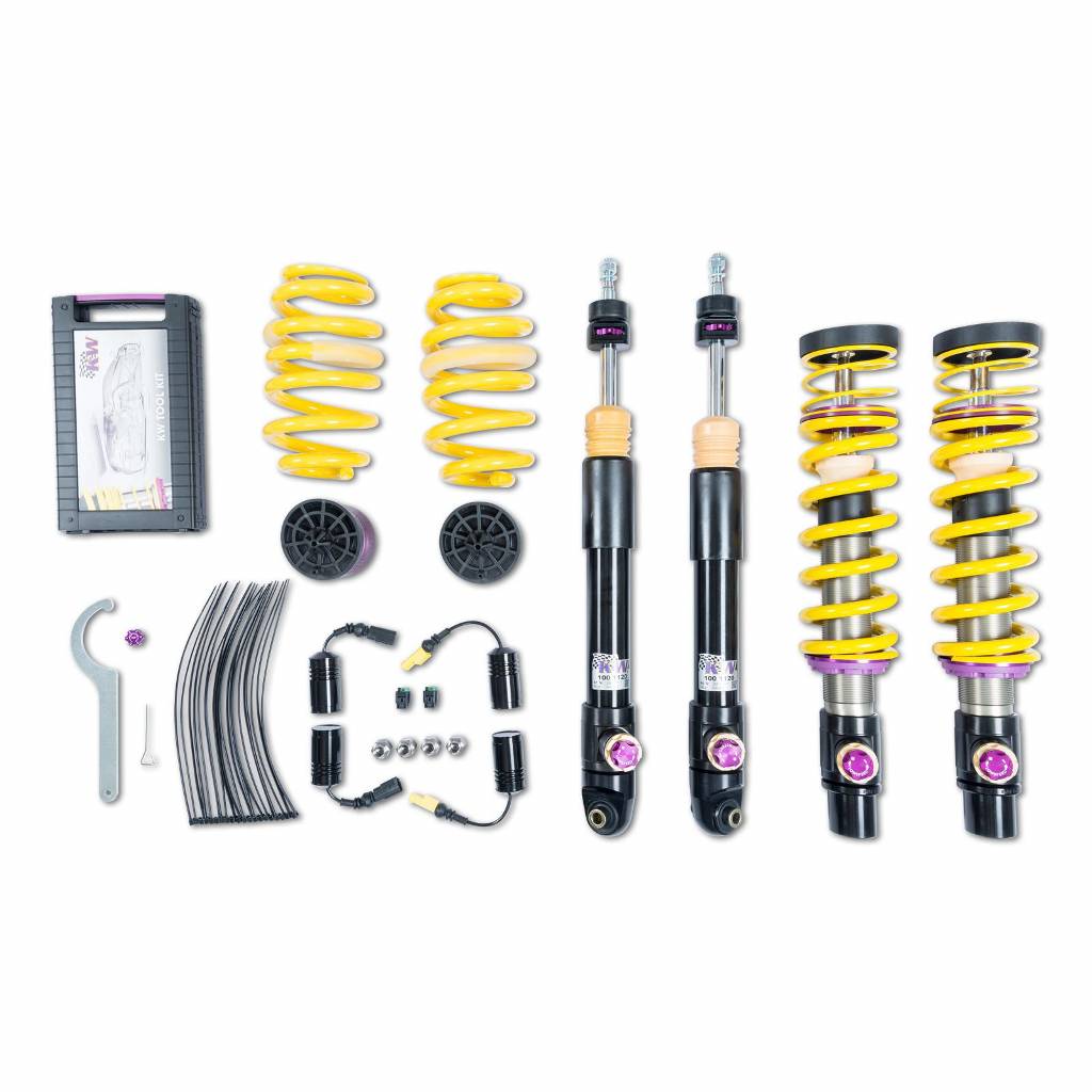 KW 3A7100CH Coilover Kit INOX V4 AUDI RS4 (B9); (B8) Photo-0