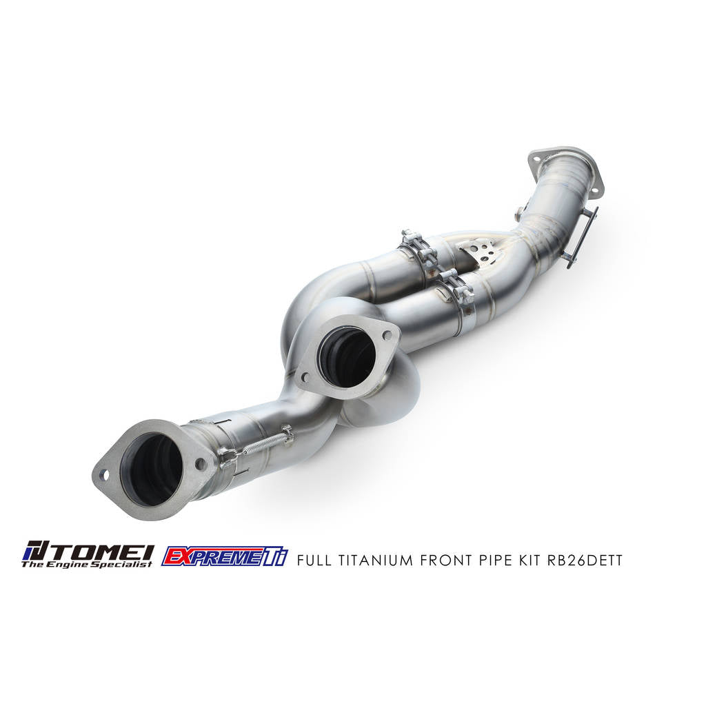 TOMEI US TB6080-NS05A FULL TITANIUM FRONT PIPE KIT EXPREME Ti RB26DETT Photo-1