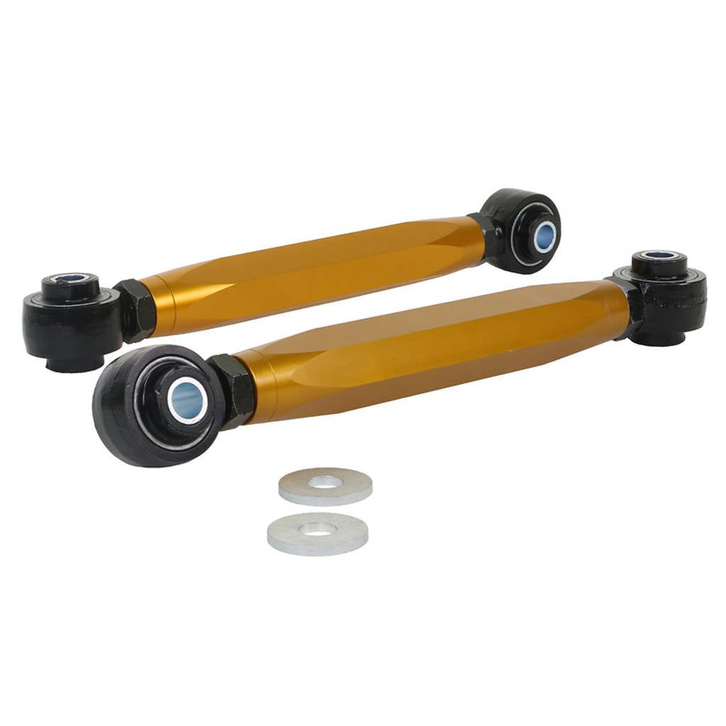 WHITELINE KTA281 Adjustable Rear Lower Toe Arms for Hyundai Veloster N Photo-0
