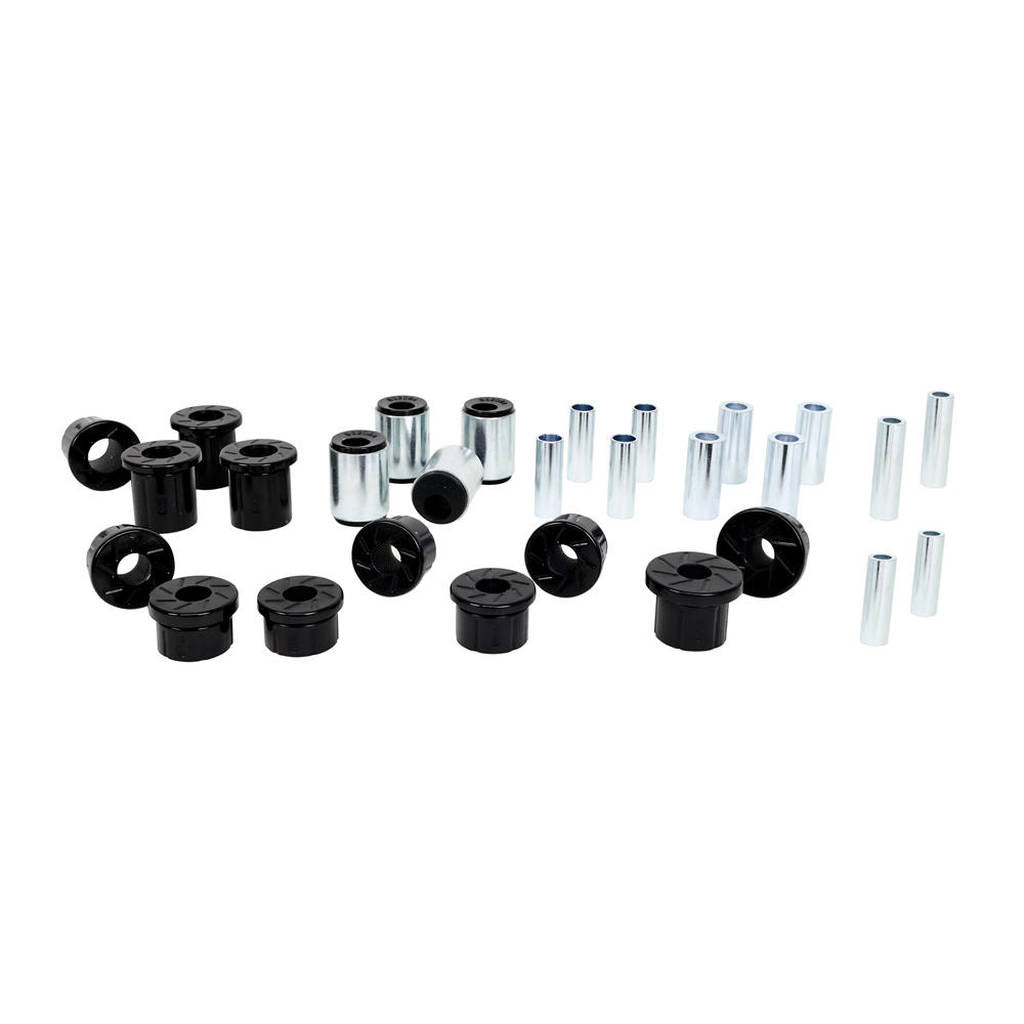 WHITELINE WEK098 Front Essential Bushing Kit - Control Arm Upper/Lower for Mazda MX5 Miata NA NB Photo-1