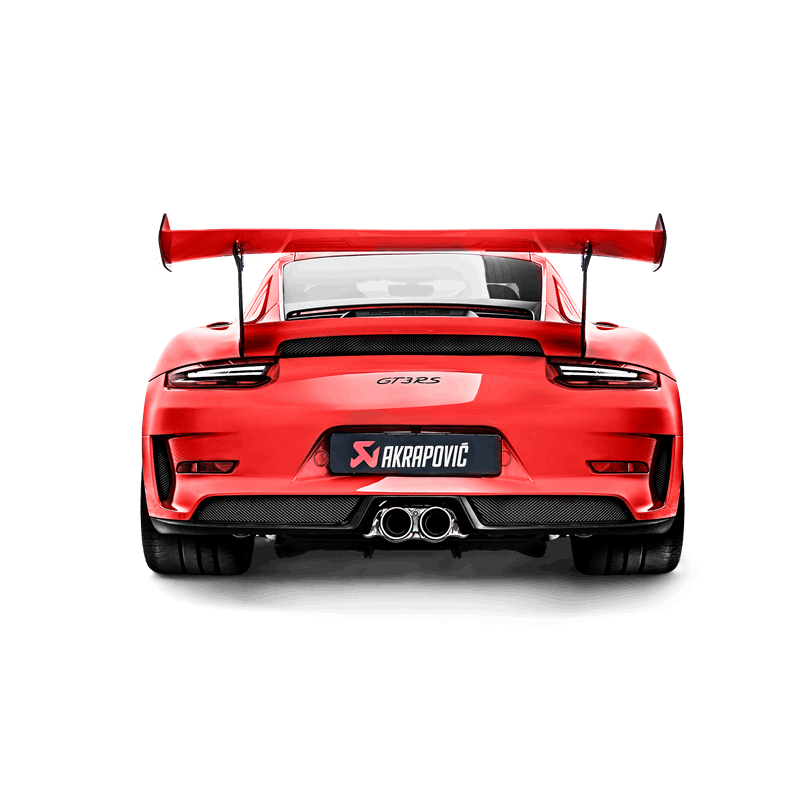 AKRAPOVIC S-PO/TI/15 Slip-On Line (Titanium) for PORSCHE 911 GT3RS (991.2) OPF/GPF 2019 Photo-1