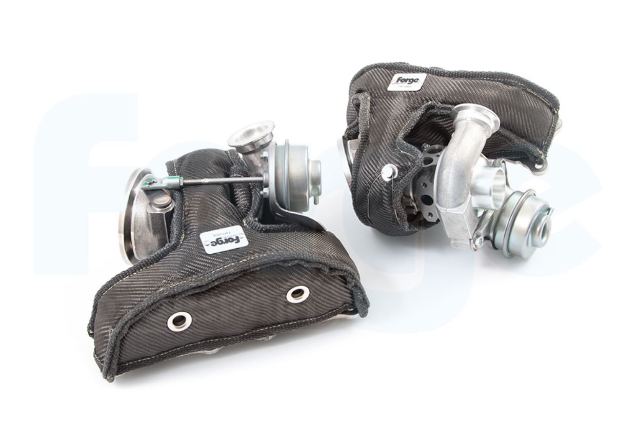 FORGE FMTUBL8 BMW N54 Twin Turbo Pair of Turbo Blankets Photo-0