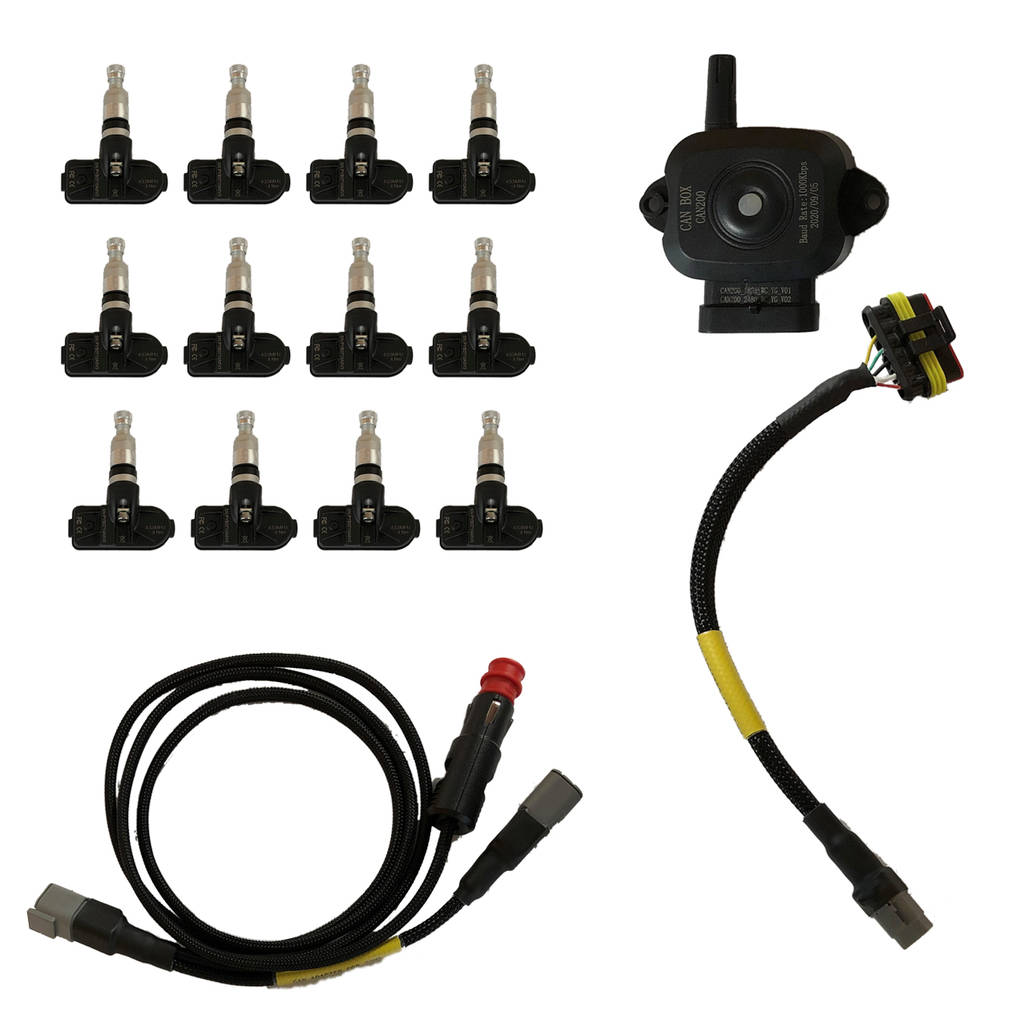 RN VISION P-TPMS-KIT-12-SENSOR-TRACKDAY Tire Pressure Monitoring System Kit for 12 wheels - Trackday Photo-0