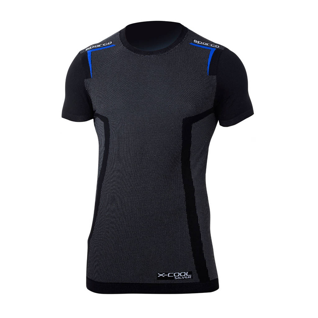 SPARCO 002203NREB1XSS K-CARBON T-SHIRT, black, size XS/S Photo-0