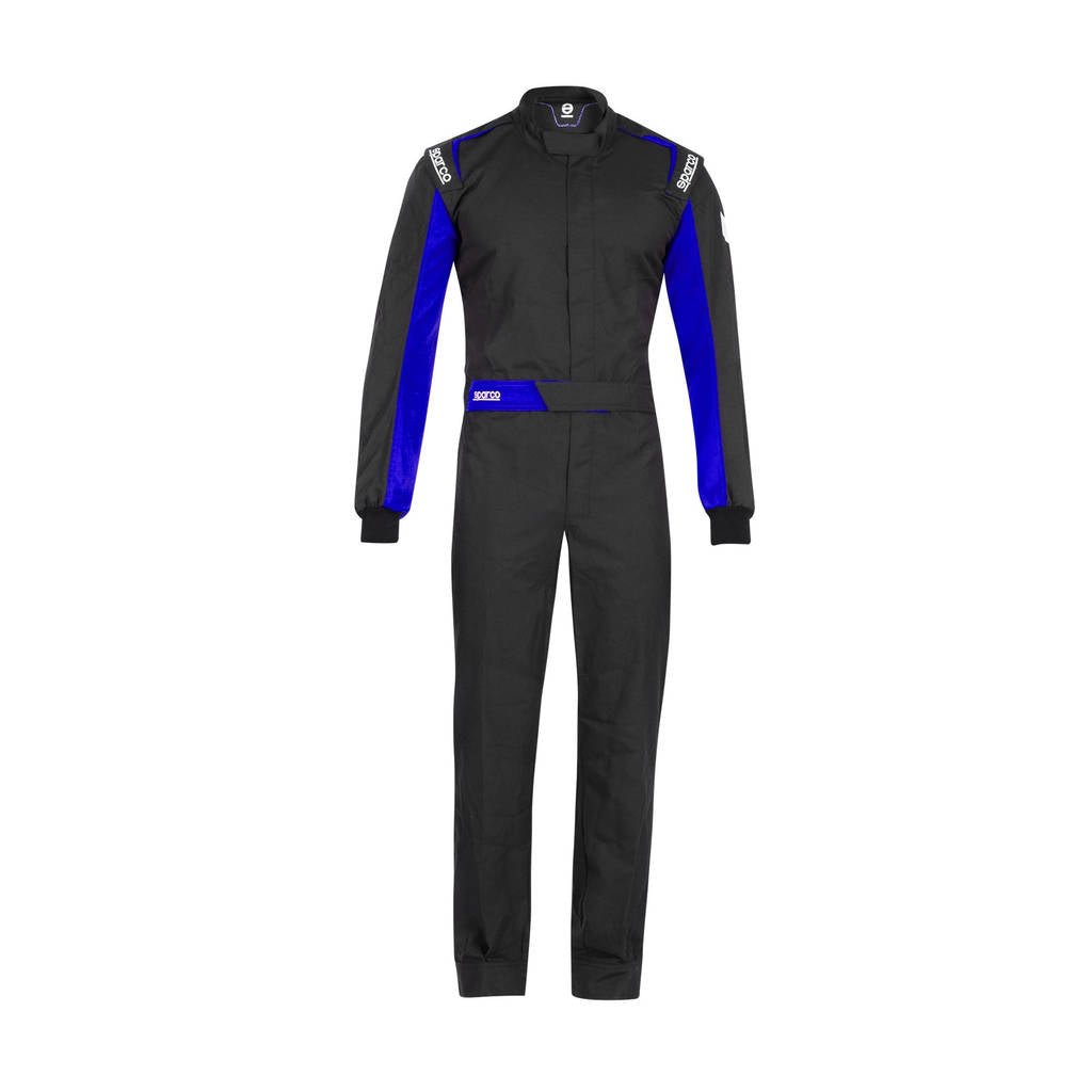 SPARCO 001059NRAZ2M ONE Racing suit, SFI 3.2A/1, black/blue, size M Photo-0
