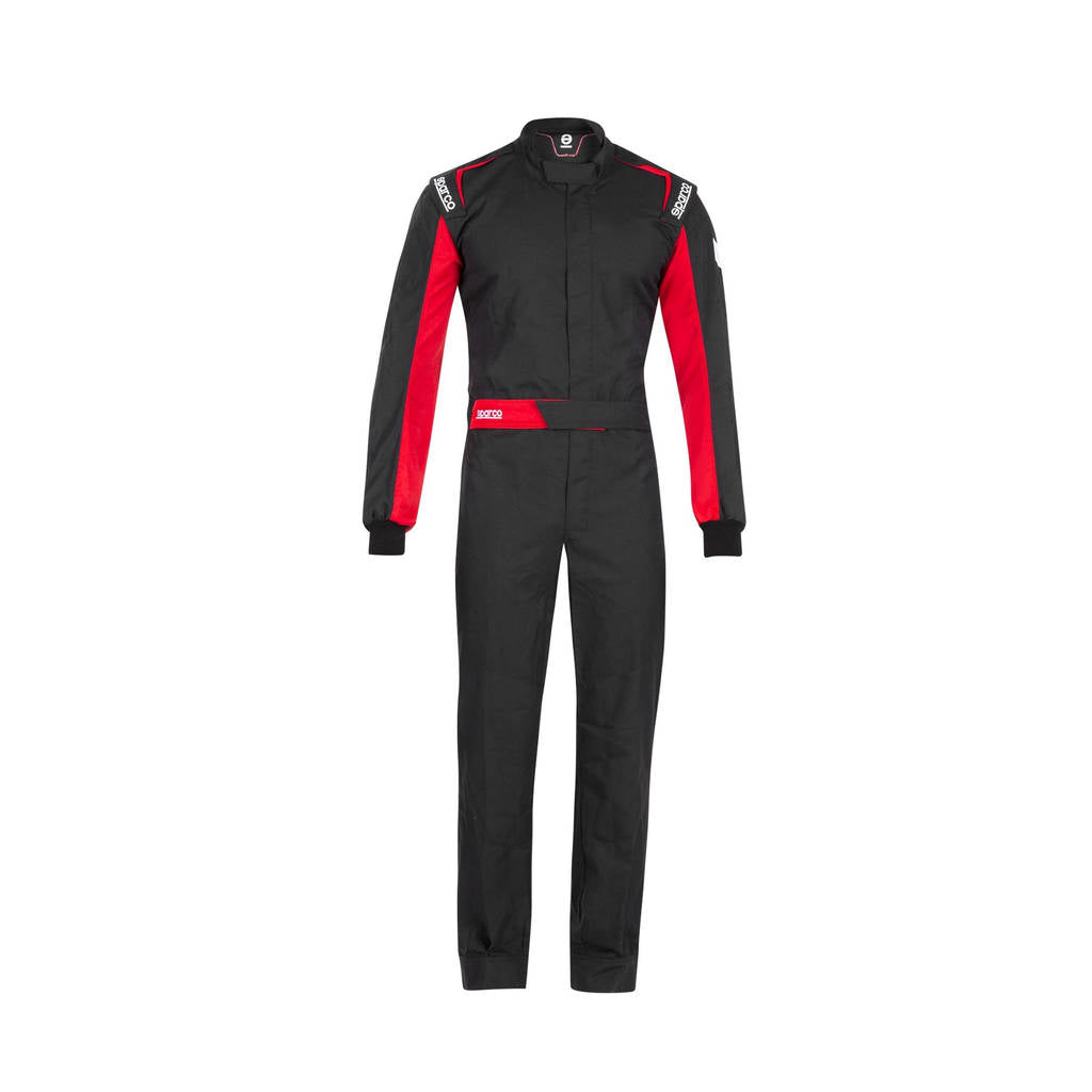 SPARCO 001059NRRS1S ONE Racing suit, SFI 3.2A/1, black/red, size S Photo-0