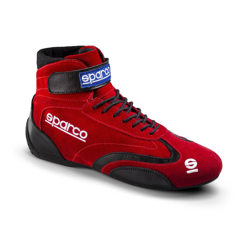 SPARCO 00128747RS TOP Racing shoes, FIA 8856-2018, red, size 47 Photo-0