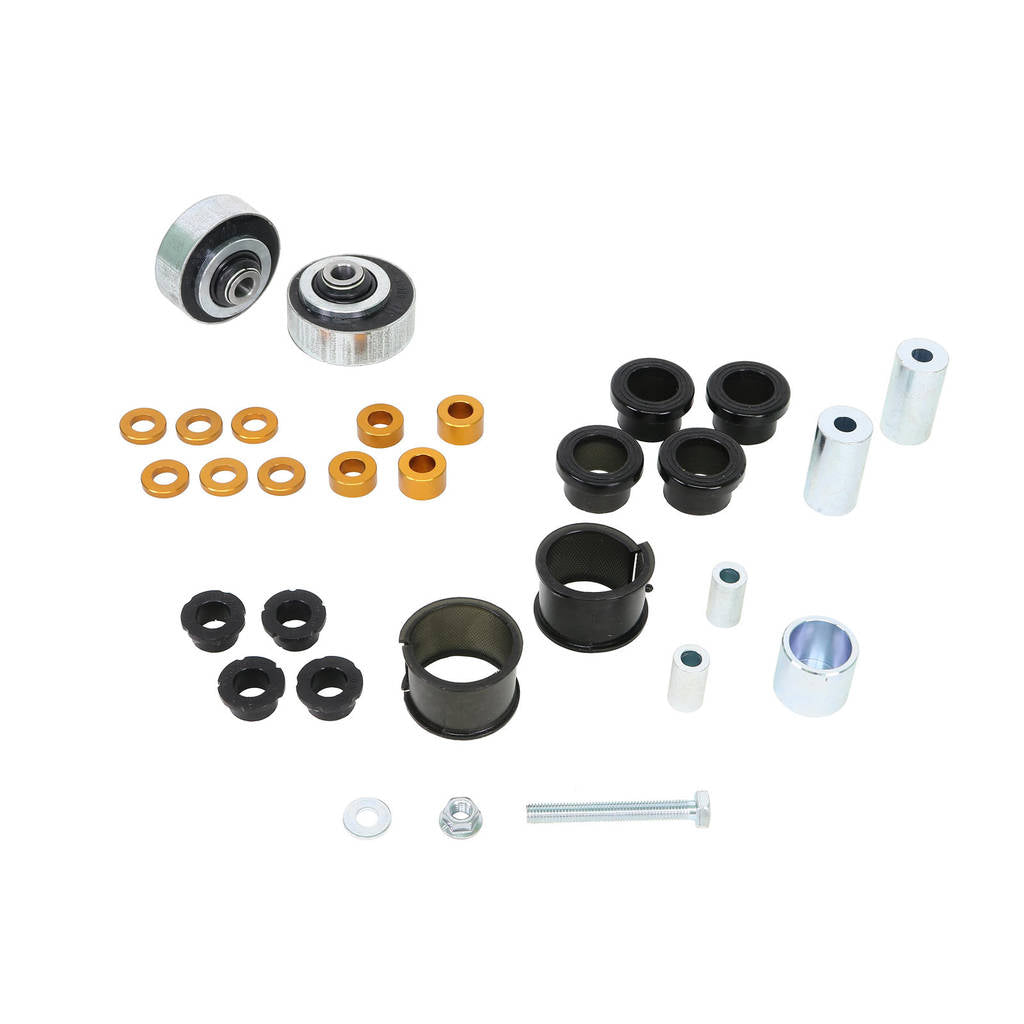 WHITELINE WEK129 Front Essential Vehicle Bushing Kit for Subaru Impreza GV, VA WRX STi Photo-1