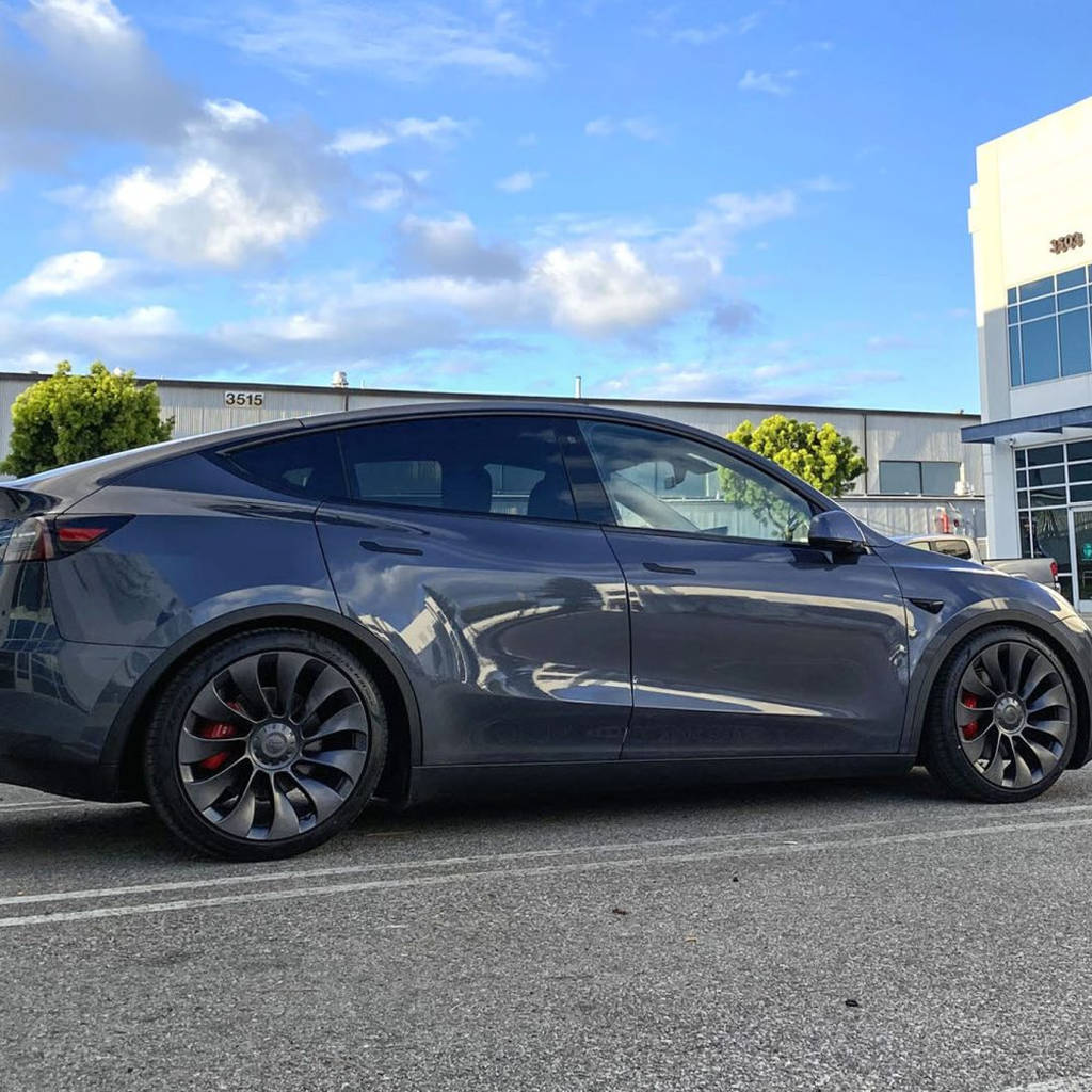 UNPLUGGED PERFORMANCE UP-MY-310-7.1 Dual Rate Lowering Spring Set Moderate - LR RWD for TESLA Model Y Photo-5