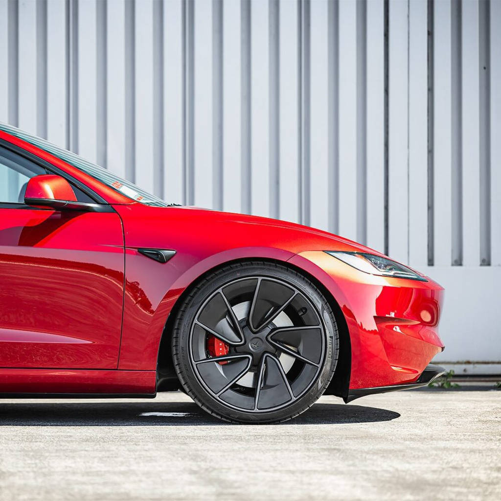 UNPLUGGED PERFORMANCE UP-M3-310-16.1 Dual Rate Spring Set, RWD, Long Range - Stock Comfort for TESLA Model 3 Photo-3