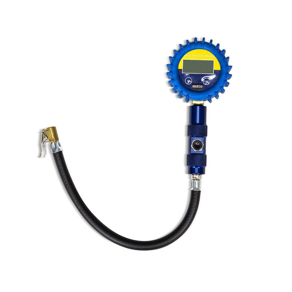 SPARCO 2941063D Digital Tyre Pressure Gauge, 0-7 bar, 63 mm Photo-1