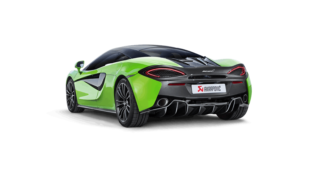 AKRAPOVIC S-MC/TI/3 Slip-On Line (Titanium) MCLAREN 570S/570S SPIDER/570GT 2016-2019 Photo-4